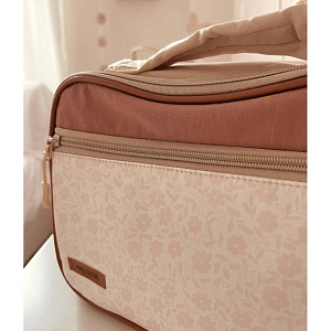 Сумка для ланча Mrs. Ertha "Bouquet Silhouette", цветочный эскиз